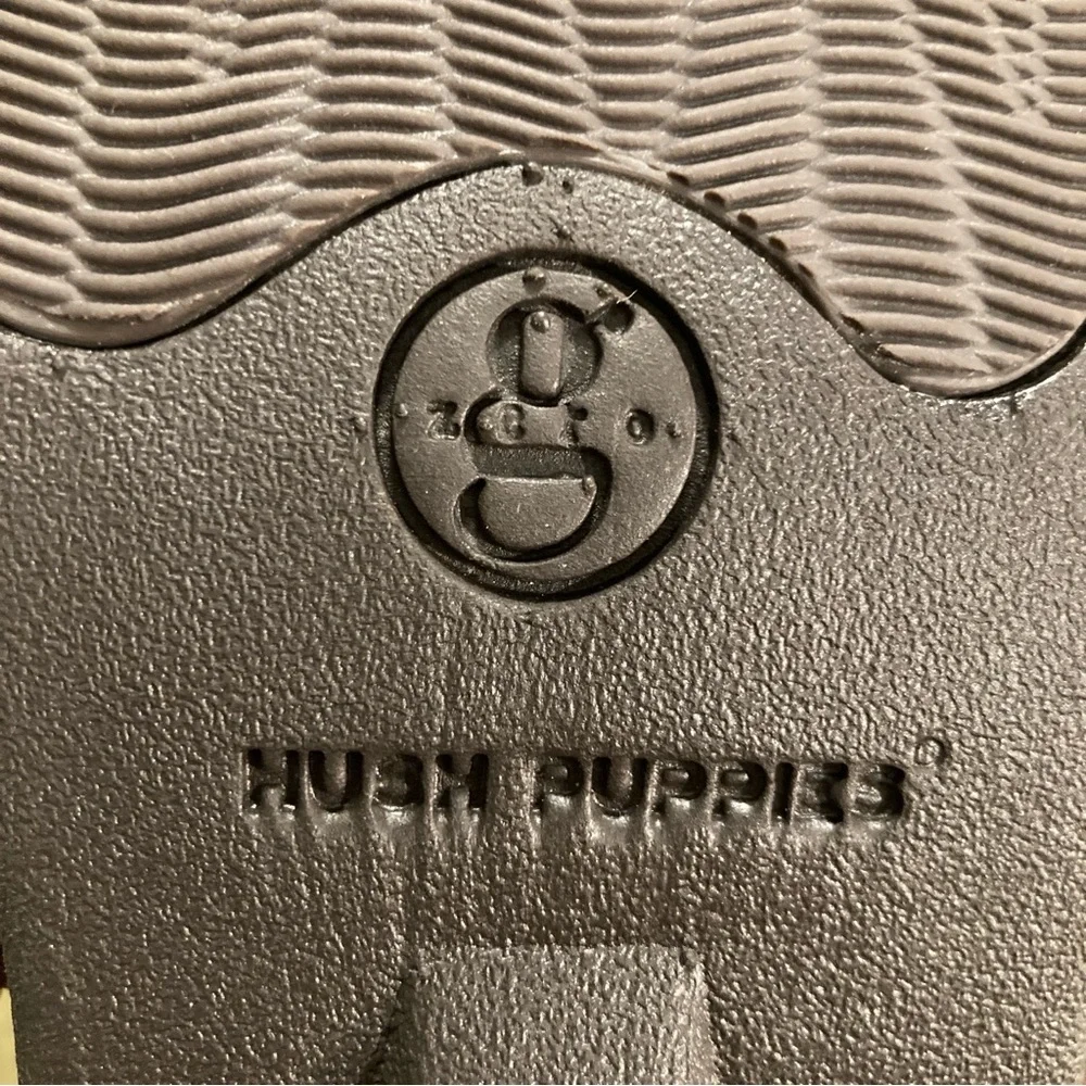 NIB Vintage Hush Puppies Leap Leather Sandals 8W - Picture 11 of 12